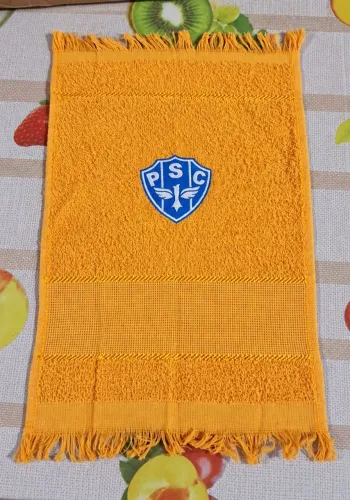 Toalha de mão flanelinha personalizada