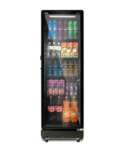 Refrigerador Expositor Vertical EOS 286 Litros Eco Gelo Digital All Black EEV260P 220V