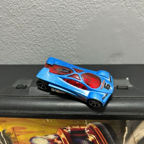 Hot Wheels - Sling Shot "AcceleRacers" Azul - Track Aces 2006 