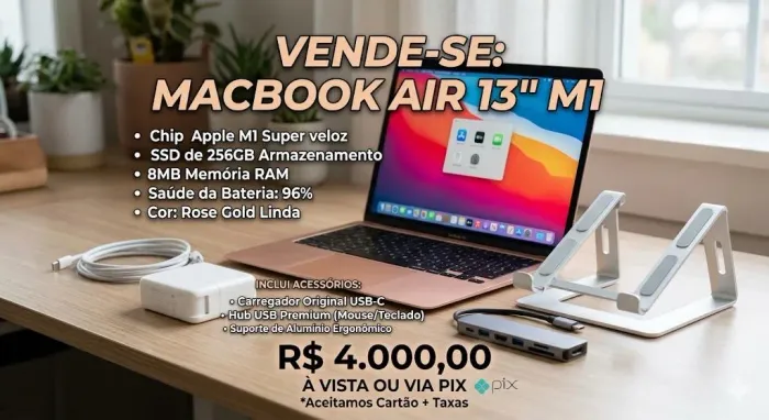 MacBook Air 13 M1 SSD 256G 8G RAM