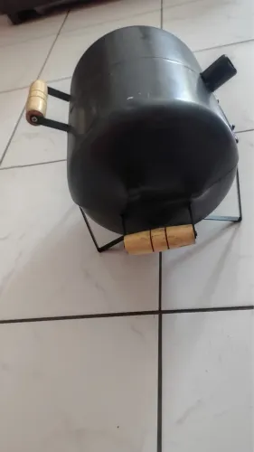 Mini churrasqueira de bafo