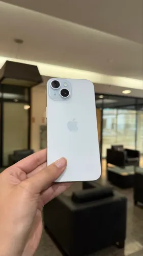 IPHONE 15 AZUL 128 GB APARELHO SEMINOVO 