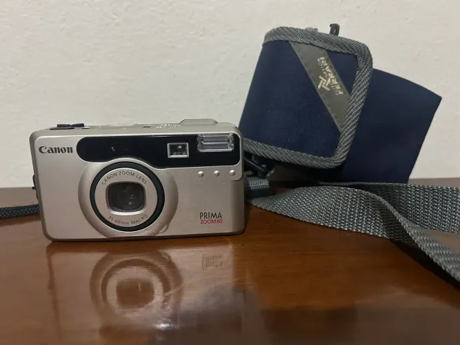 Câmera Analógica Canon Prima Zoom 60