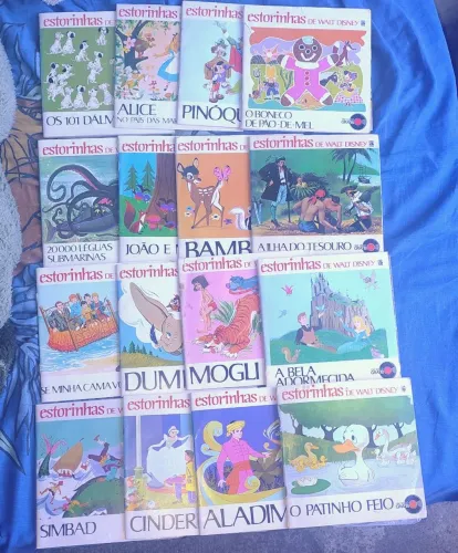 Lote discos estorinhas Disney