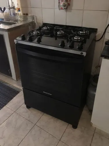 50FOGÃO BRASTEMP 5 BOCAS ( Com turbo chama ) parcelamos em até 10x