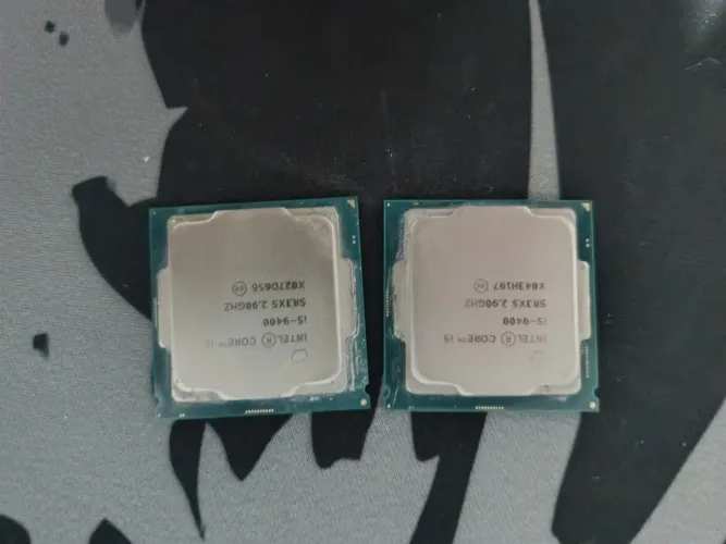 Memória ram DDR4 8GB e processador i5 9400