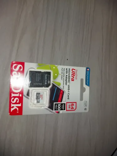 Cartão de memória 64gb