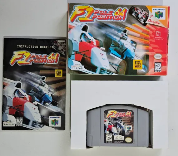 F1 Pole Position 64 original N64 Nintendo 64