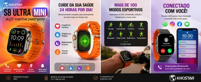 Smartwatch S8 ULTRA MINI