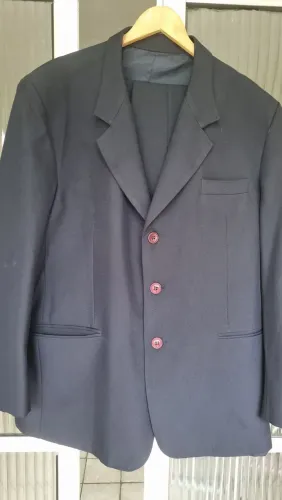 Terno Masculino Marinho Buckman (Paletó 56 / Calça 48)