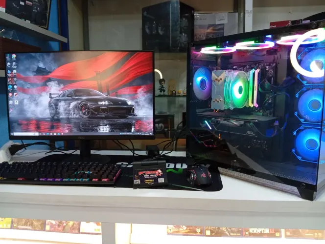 Pc gamer i5 8 geração gtx1660 passa cartão pega troca 