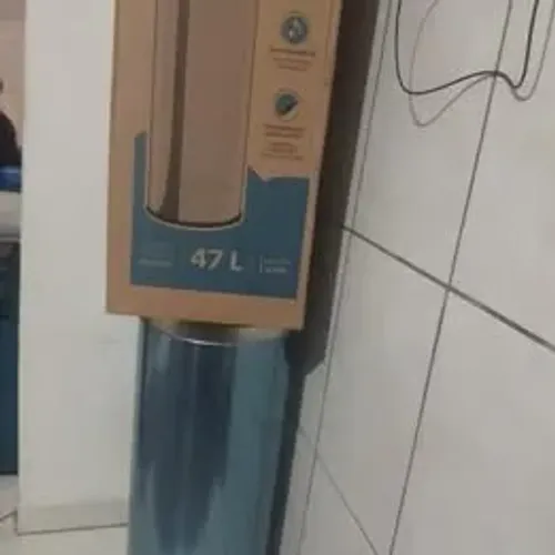 Lixeira Brinox Decorline 47L INOX nova (Na loja custa 450 reais)