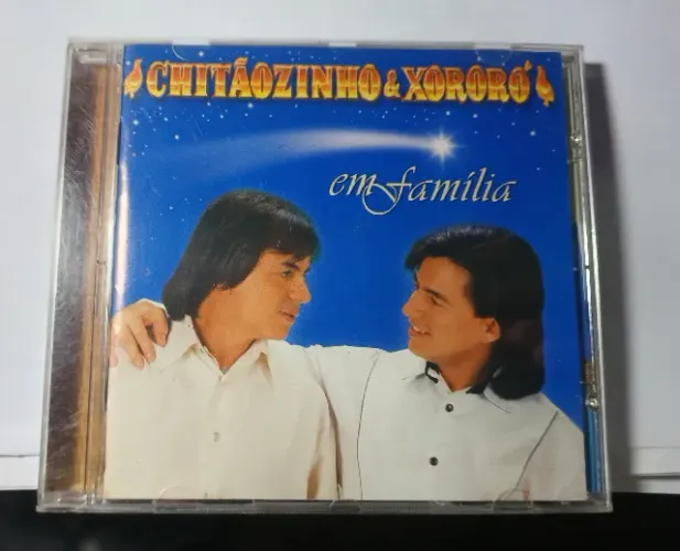 Cd Chitãozinho & Xororó - Em Família - Excelente Estado