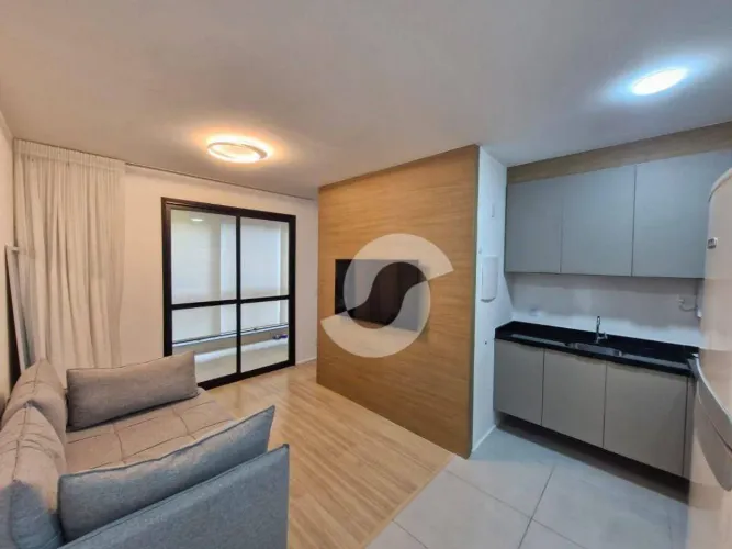 Apartamento com 1 dormitório à venda, 38 m² por R$ 449.000,00 - Icaraí - Niterói/RJ