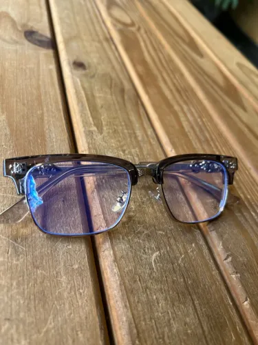 Óculos Chrome Hearts Bonnenoisseur II Transparent Escuro