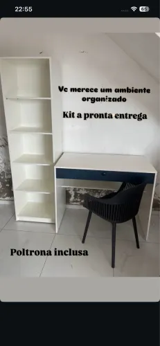 Kits pra estudo com poltrona inclusa