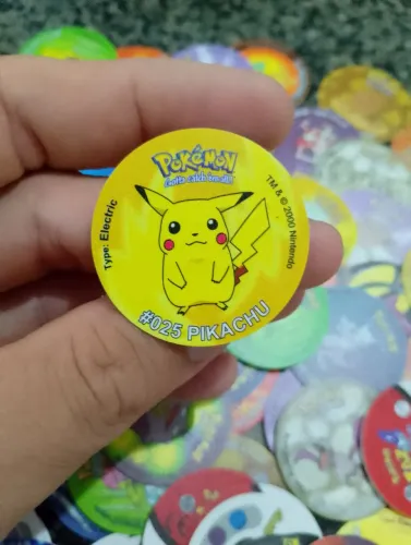 Tazos pokémon (replica)
