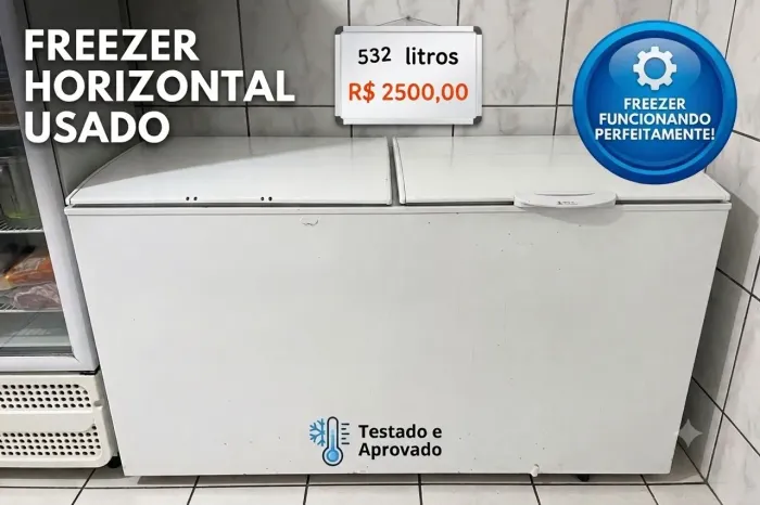 Freezer Horizontal 532 litros