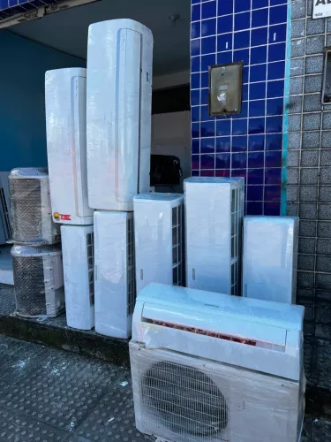 Ar condicionados de todas capacidades com garantia de 1 ano aparti de $1400