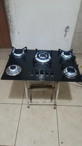 Fogão 5 bocas Cooktop Fischer .. Automático!!!
