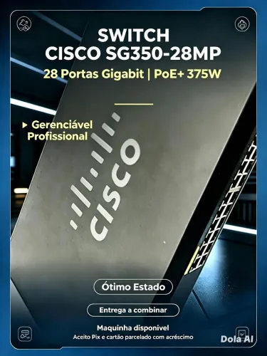 Switch Cisco 28 portas
