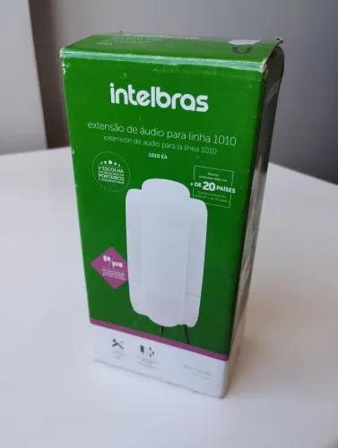 Extensão de Interfone Intelbras 1010 EA Branco NOVO