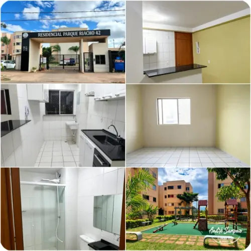 Apartamento de 03 quartos Suíte | Residencial Parque Riacho 42 | Riacho Fundo II