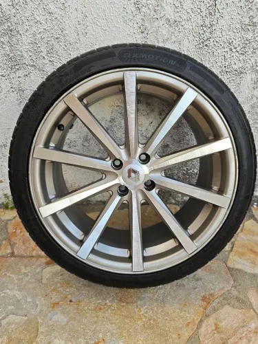 Rodas aro 18", jogo, com pneus