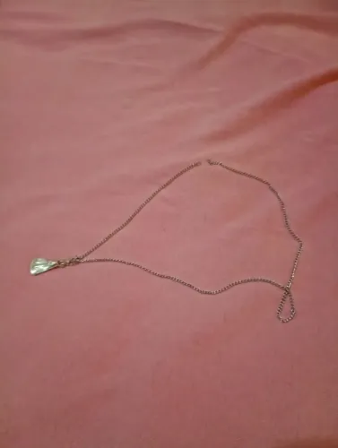Correntinha Nossa Senhora Aparecida em Prata.