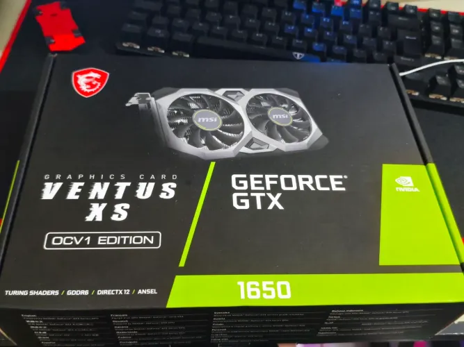 Placa de vídeo GTX 1650 4GB GDDR6