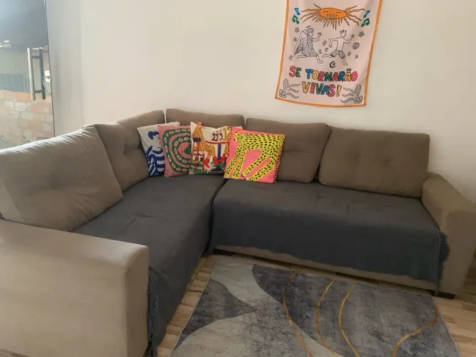 Sofá 5 lugares ótimo estado semi-novo!!