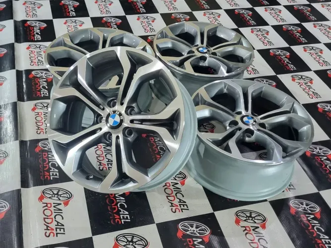 Jogo de rodas aro 18 Bmw 325 330 335 5x120 Originais Zeradas 