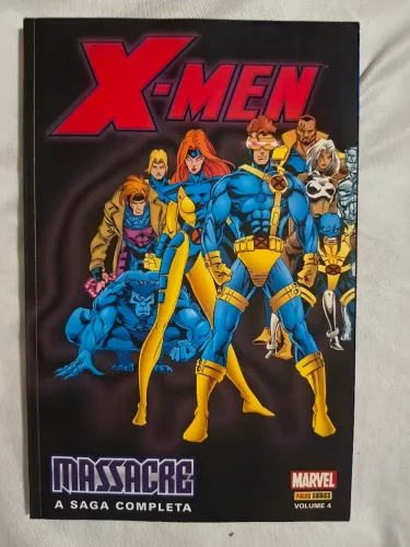 X-Men Massacre A Saga Completa vol 1 ao 4