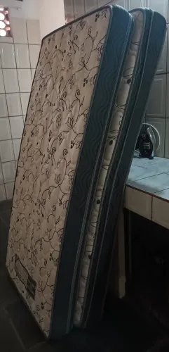 Colchão Solteiro Ortobom Semi Novo - Muito Conservado