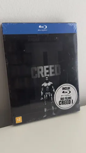 Bluray Filmes Creed 1 e 2 - Novo Lacrado - Steelbook