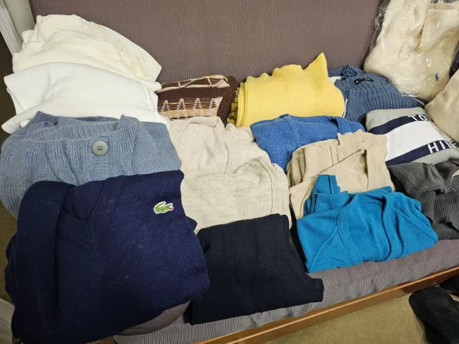 Pulovers, Coletes e Malhas de Lã 