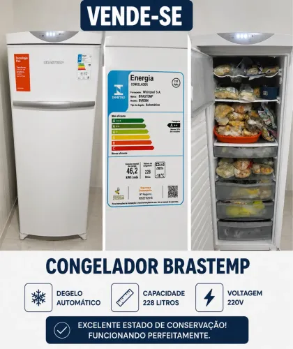 CONGELADOR BRASTEMP À VENDA!