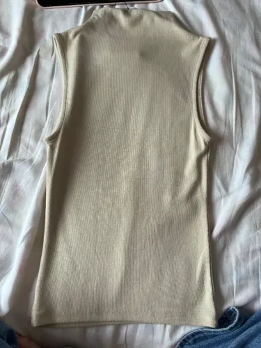 Blusa Off White Zara
