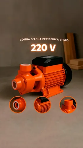 Bomba D'água Periférica 220V BP500 - Intech Machine