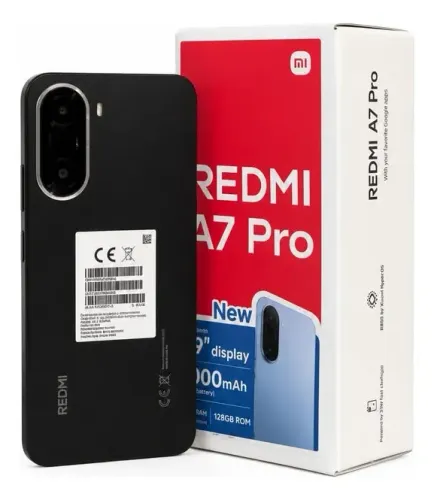 Redmi A7 Pro 128/4 RAM 4G (Preto) R$899,00 A VISTA