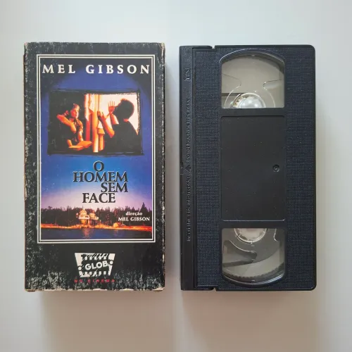 VHS Fita O Homem Sem Face Vintage 