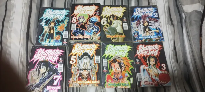 Shaman King 1 ao 8 (meio tanko)