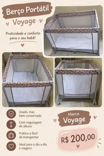 Vendo Berço Portátil