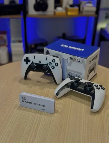GAME STICK 4K NOVO - DIVERSÃO NA SUA TV!