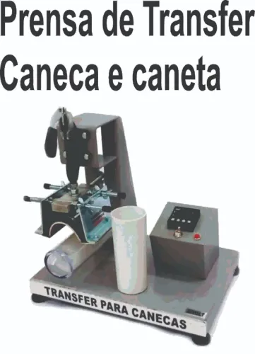 Prensa Máquina de Transfer e Cuba Ultrassônica para limpeza