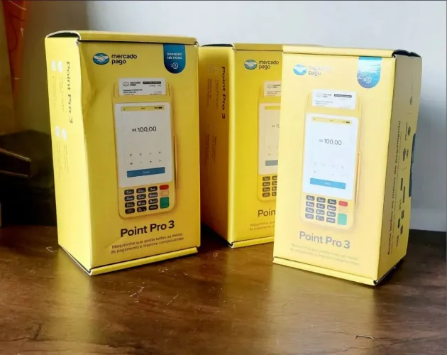 Máquinas point pro 3 do mercado pago