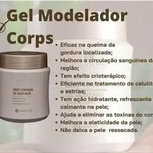 Gel Modelador Corporal Cryoactive Corps Lignea 500g<br>