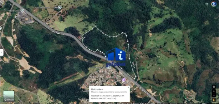 Área com 151700 m² em Ribeirão das Neves/MG