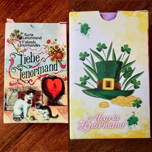 Kit de Baralhos Ciganos - Liebe e Alegria - Sorte Lenormand