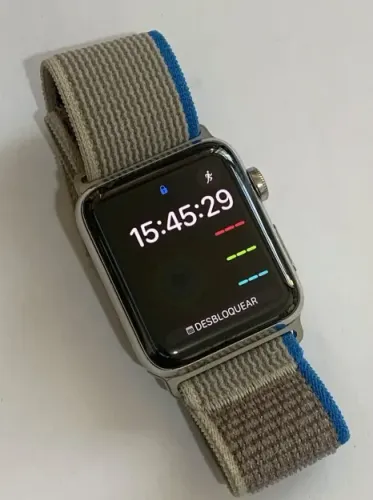 Apple Watch Series 2 42mm Aço A1758 Garantia + Brindes S2